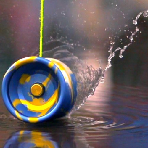 Yo-yo into water
