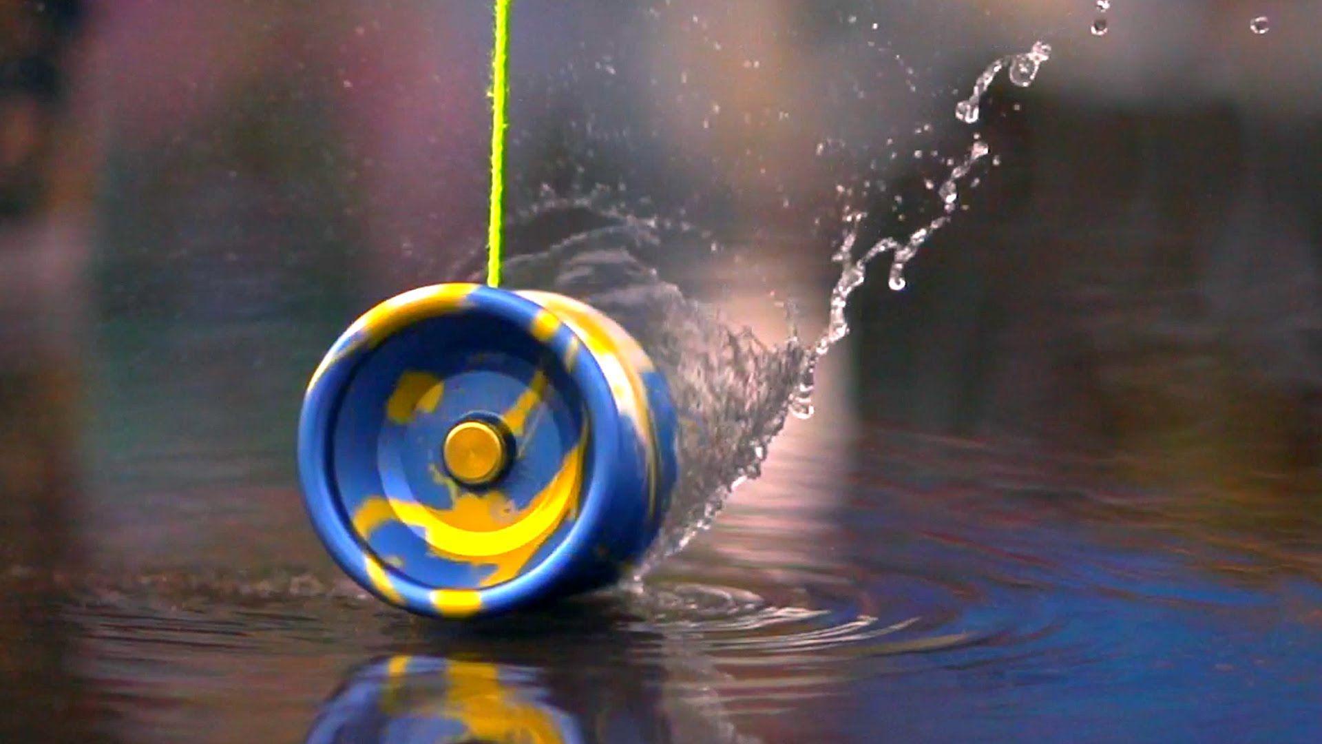 Yo-yo into water